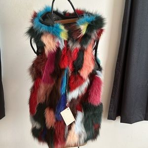 Band of Outsiders Fur Vest